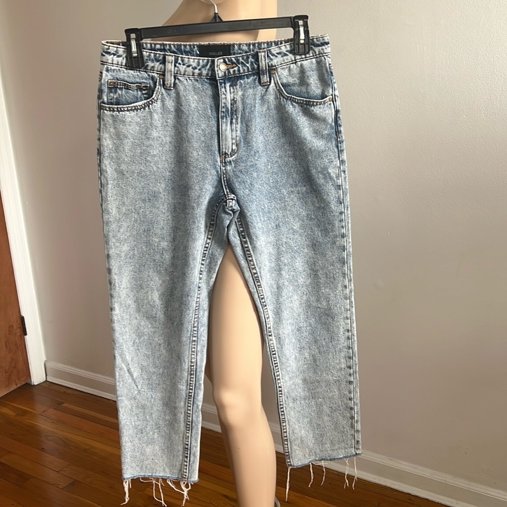 ROLLAS RELAXO CHOP BOGAN BLUE PANT Jeans Size 32